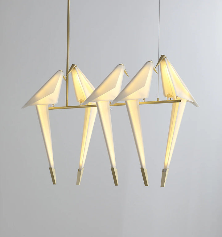Perching Bird Chandelier