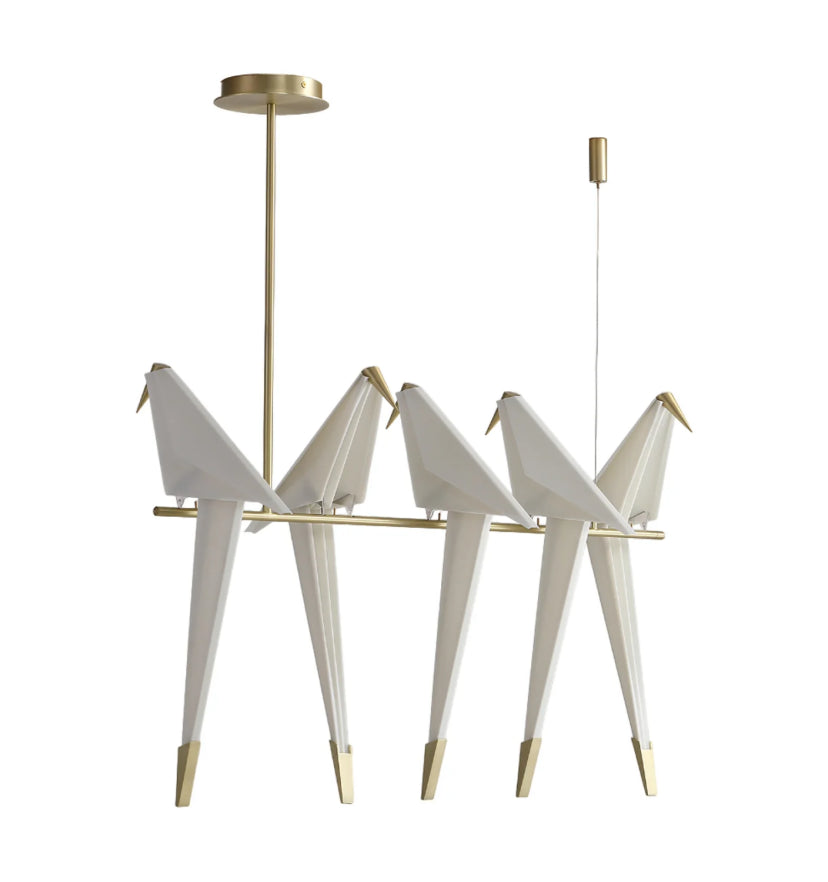 Perching Bird Chandelier