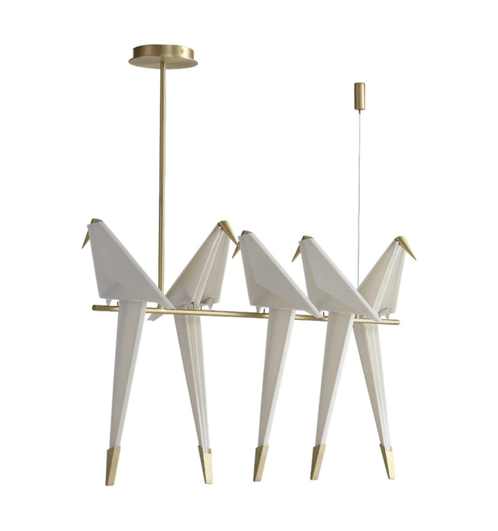 Perching Bird Chandelier