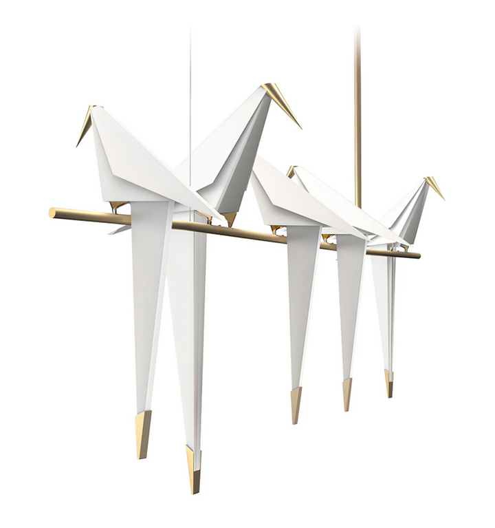 Perching Bird Chandelier