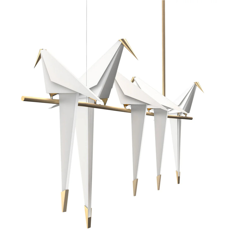 Perching Bird Chandelier