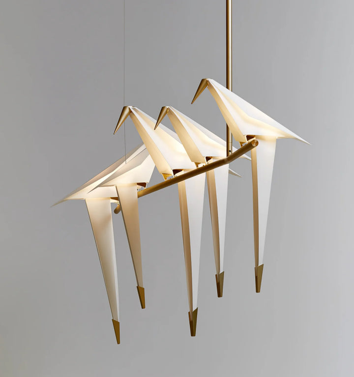 Perching Bird Chandelier