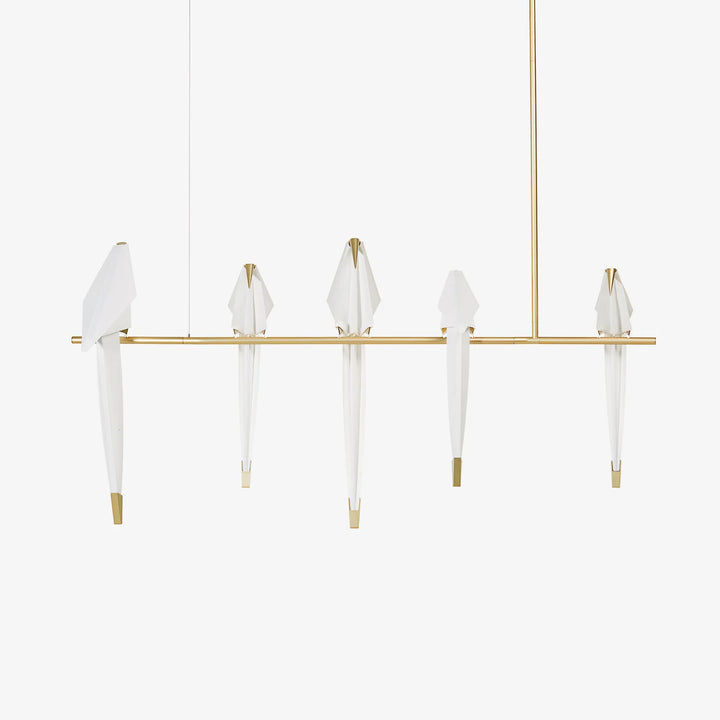 Perching Bird Chandelier