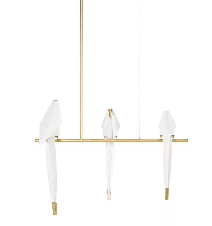 Perching Bird Chandelier