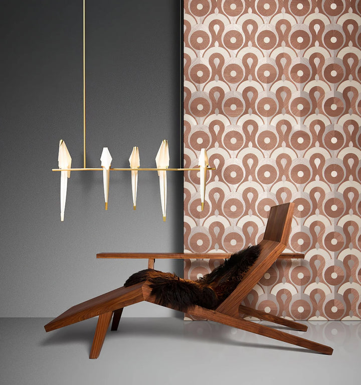 Perching Bird Chandelier