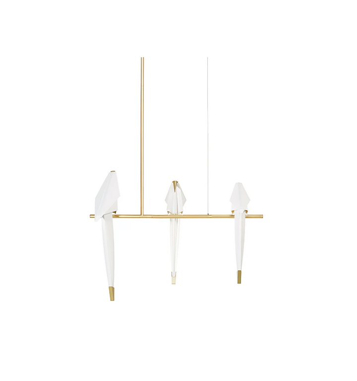 Perching Bird Chandelier