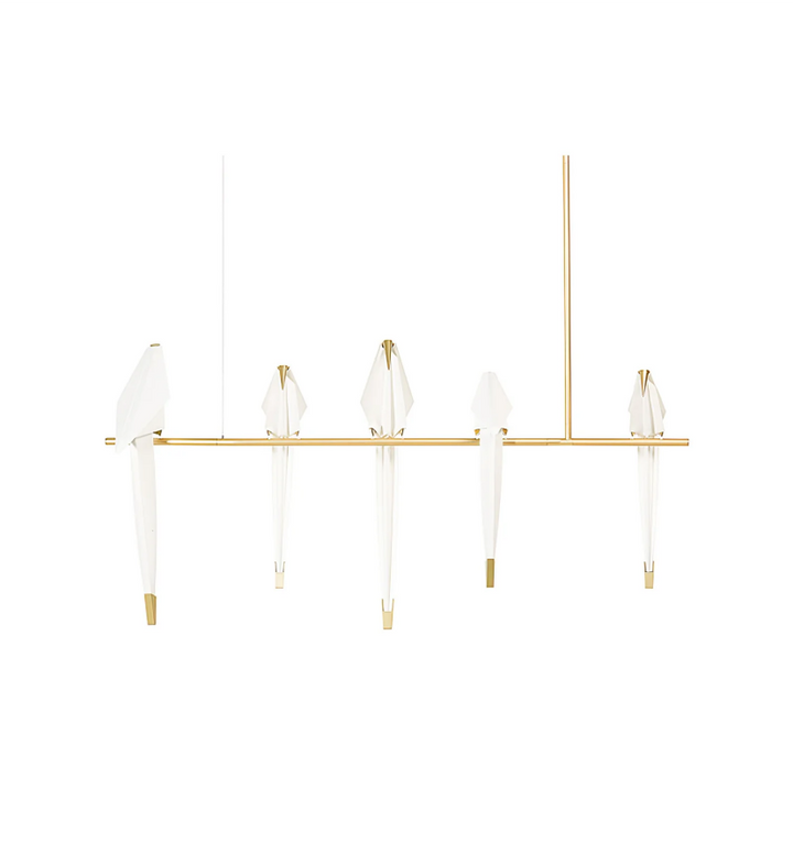 Perching Bird Chandelier