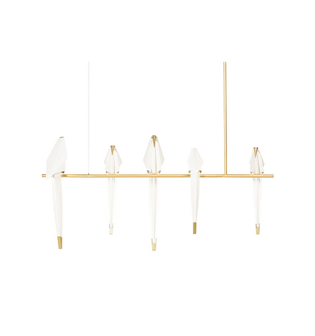 Perching Bird Chandelier