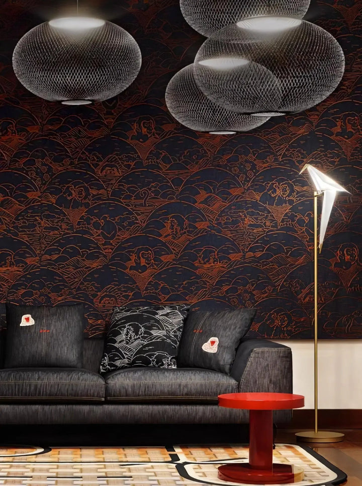 Perching Bird Floor Lamp