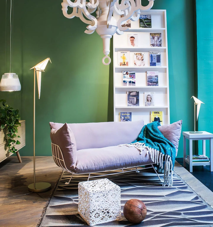 Perching Bird Floor Lamp