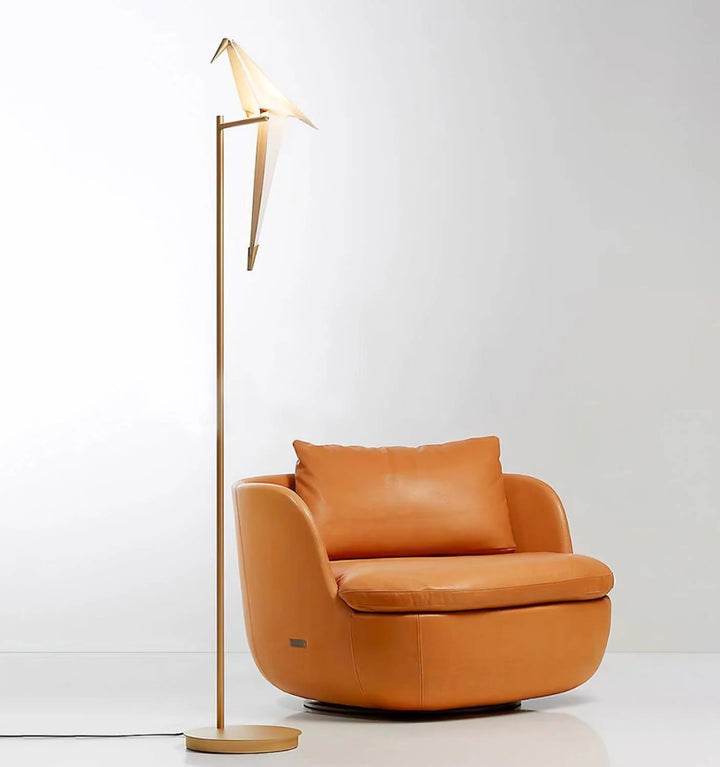Perching Bird Floor Lamp