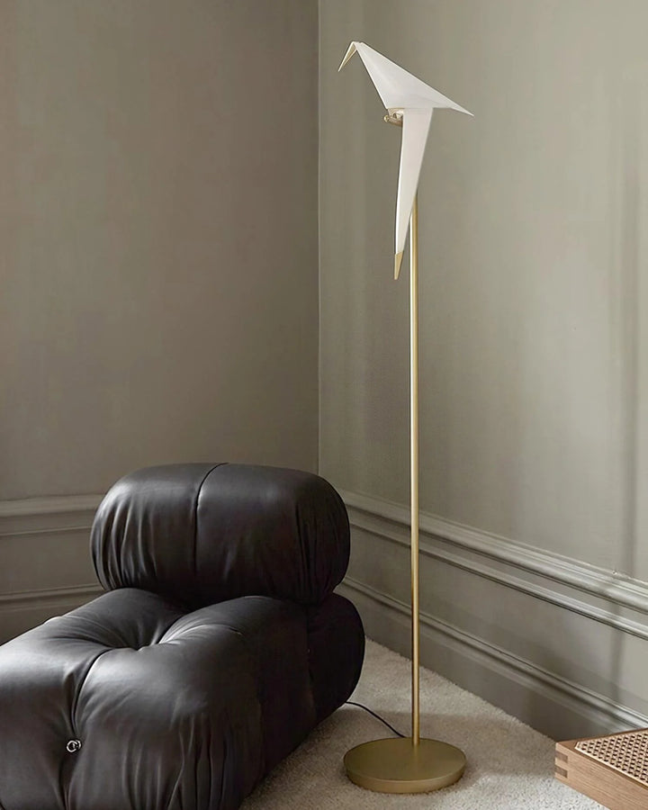 Perching Bird Floor Lamp