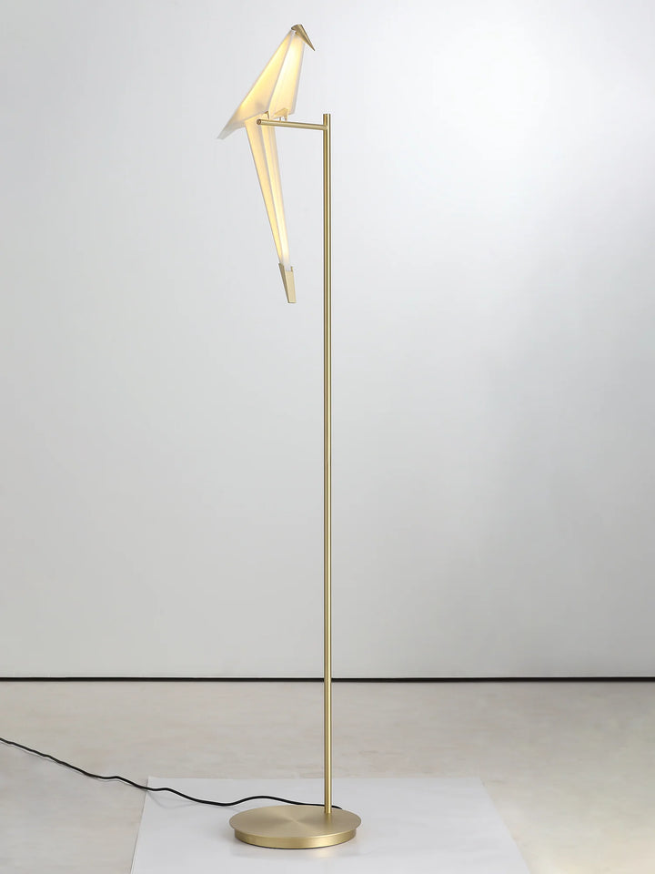 Perching Bird Floor Lamp