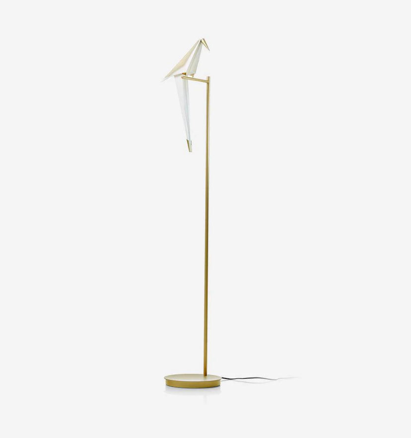 Perching Bird Floor Lamp