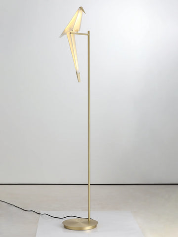 Perching Bird Floor Lamp