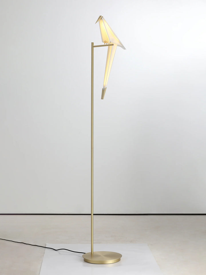 Perching Bird Floor Lamp