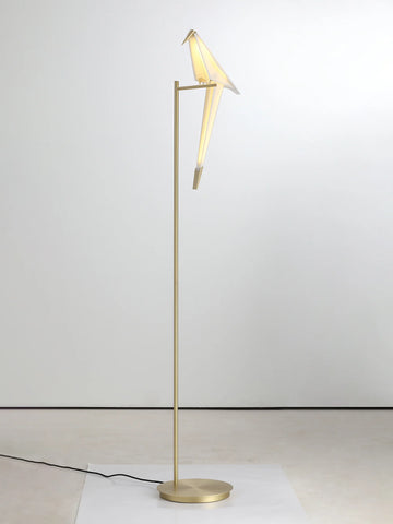 Perching Bird Floor Lamp