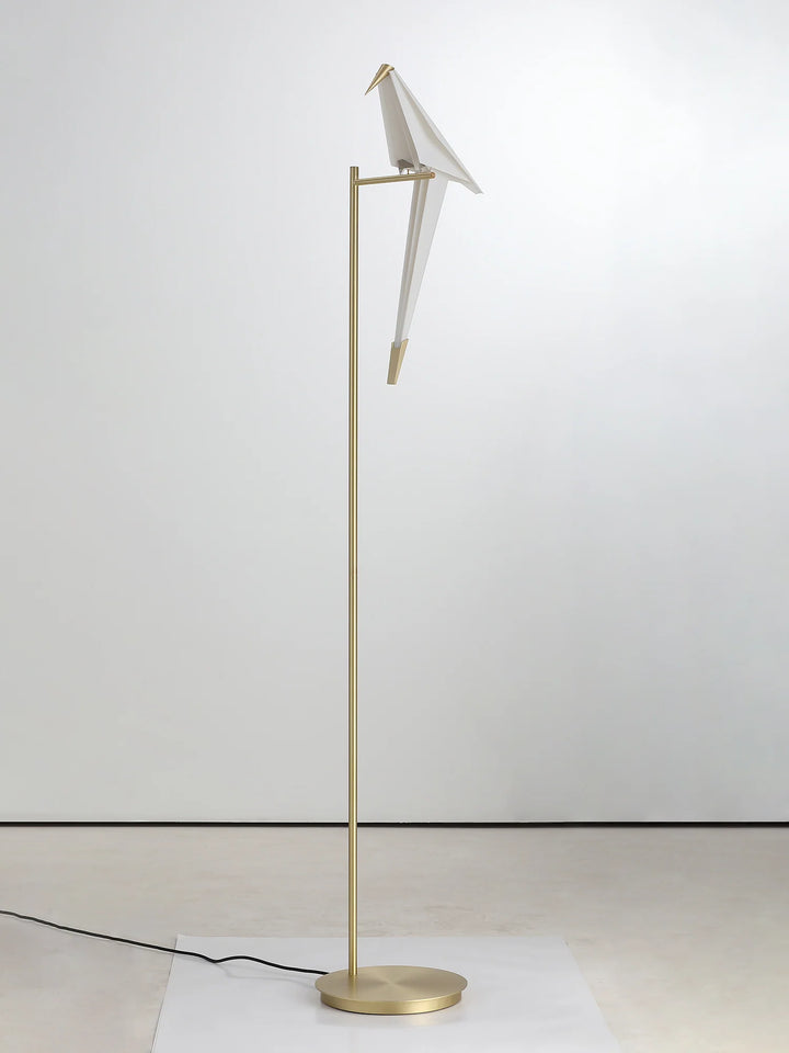 Perching Bird Floor Lamp