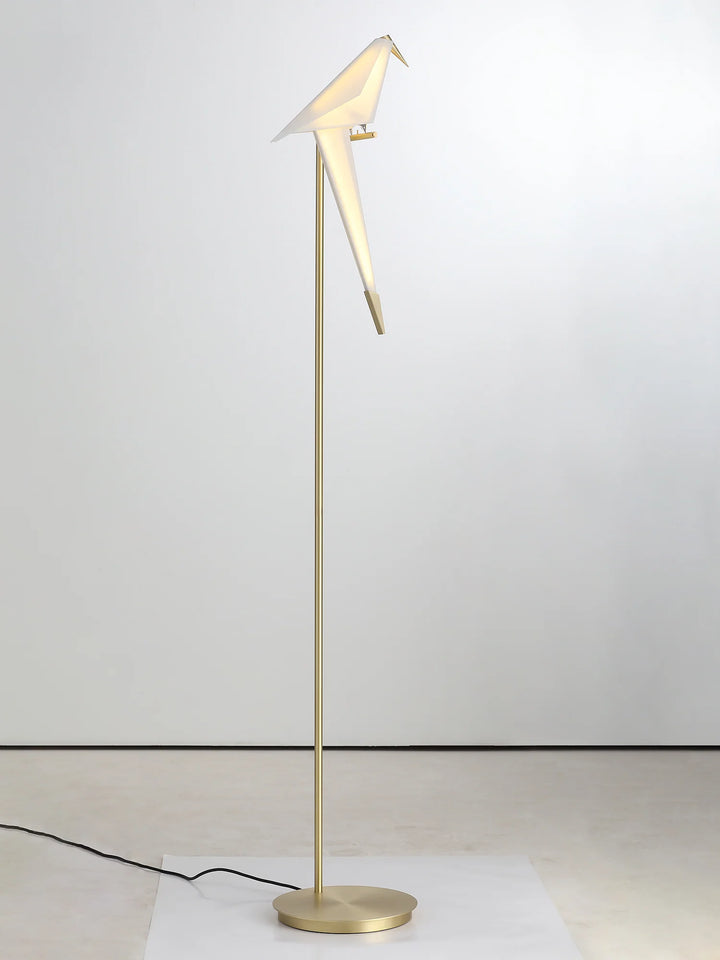 Perching Bird Floor Lamp