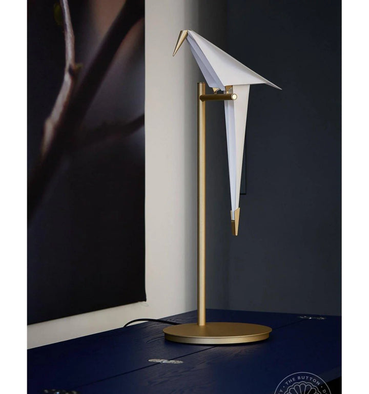 Perching Bird Table Lamp