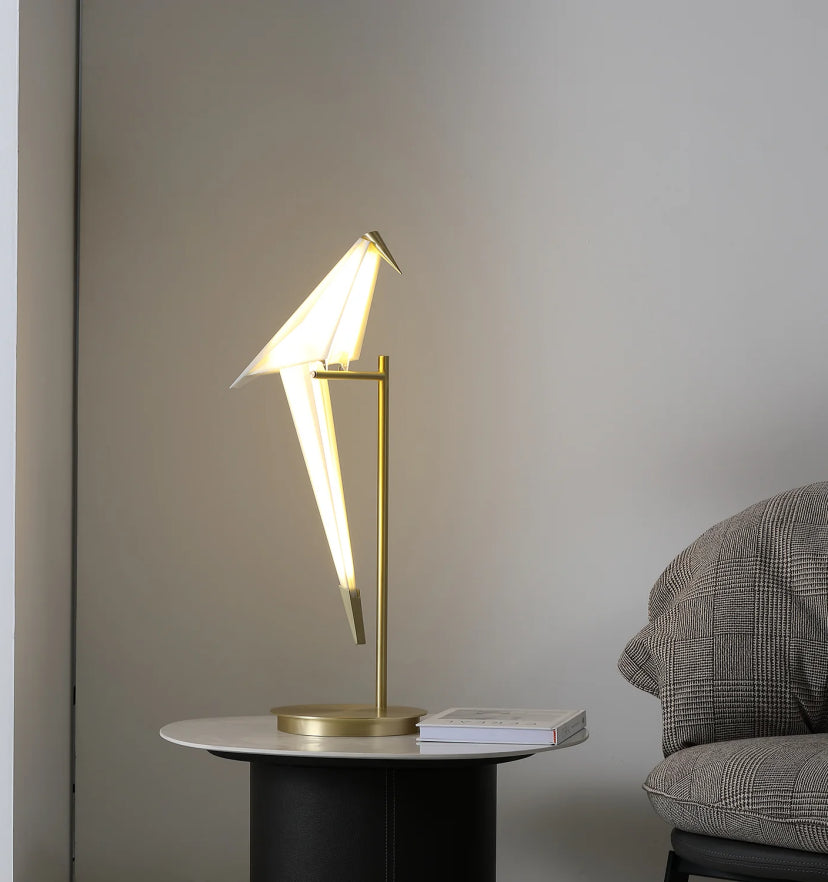 Perching Bird Table Lamp