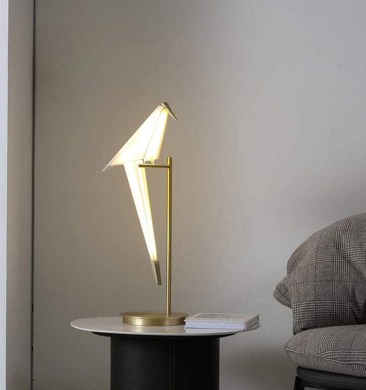 Perching Bird Table Lamp