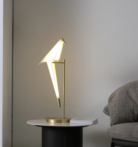 Perching Bird Table Lamp