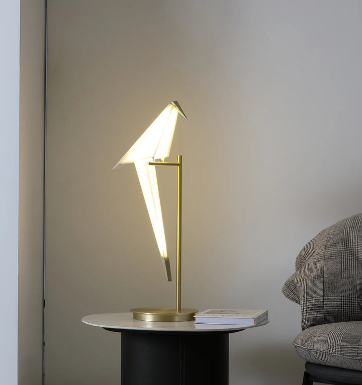 Perching Bird Table Lamp
