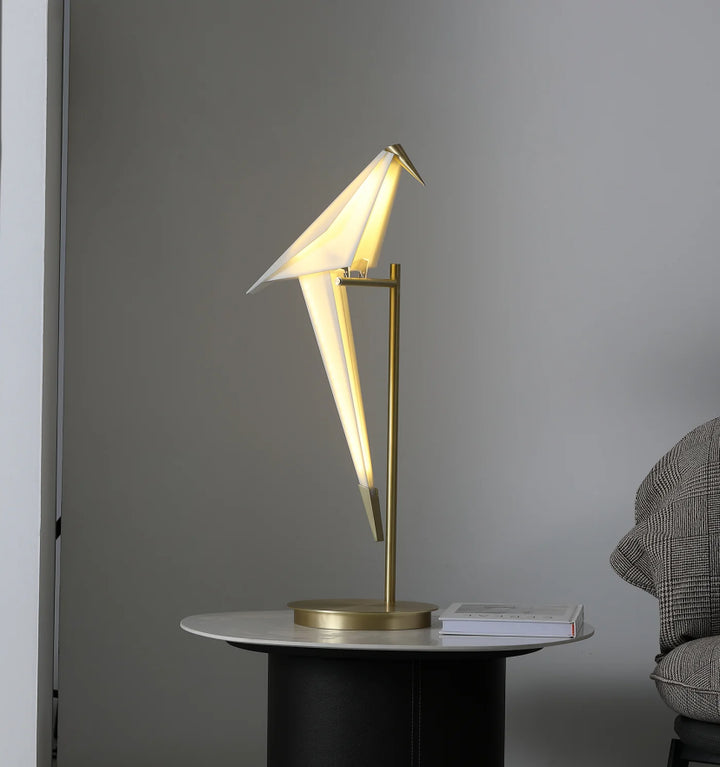 Perching Bird Table Lamp