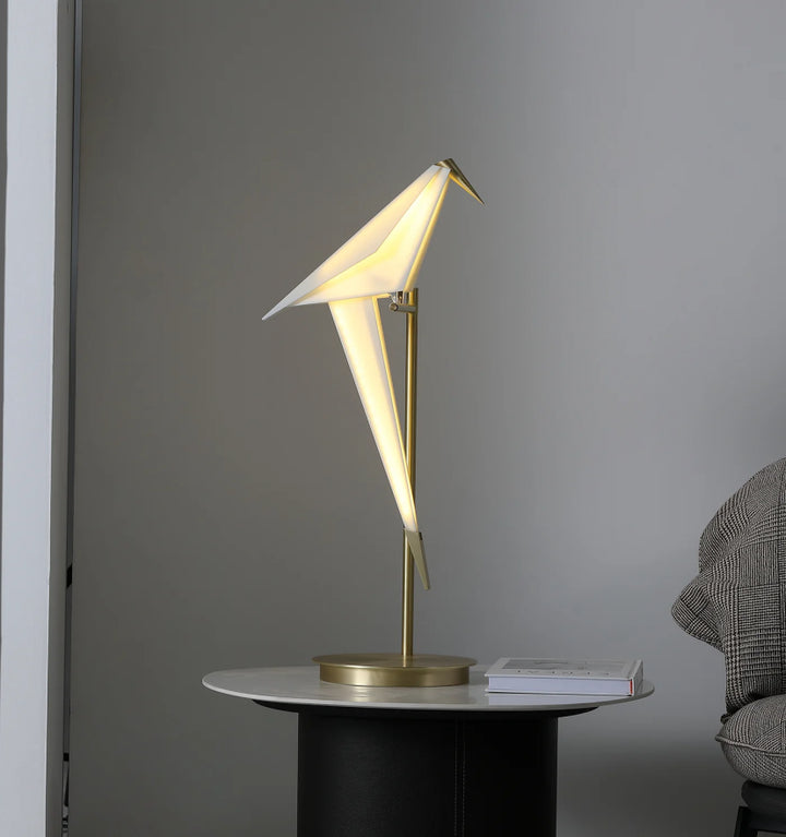 Perching Bird Table Lamp
