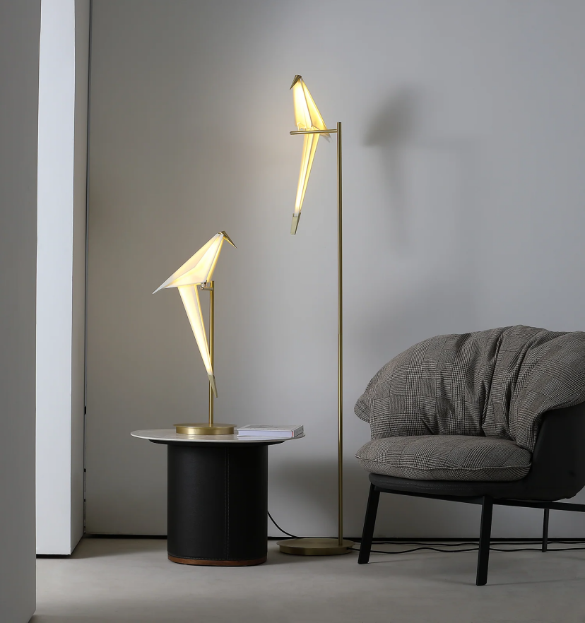 Perching Bird Table Lamp