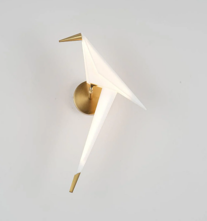 Perching Bird Wall Lamp