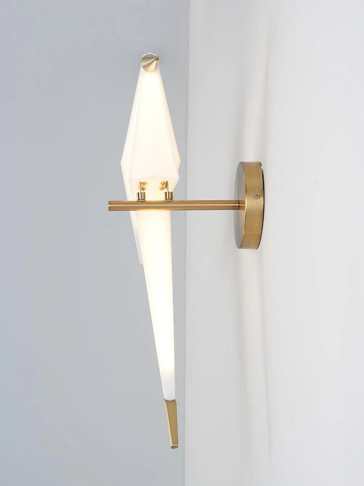 Perching Bird Wall Lamp