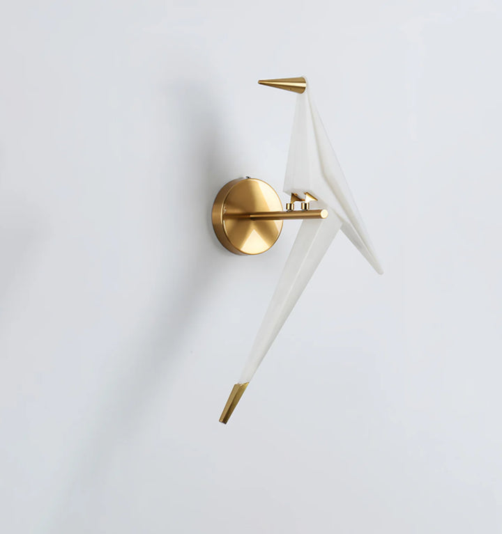 Perching Bird Wall Lamp