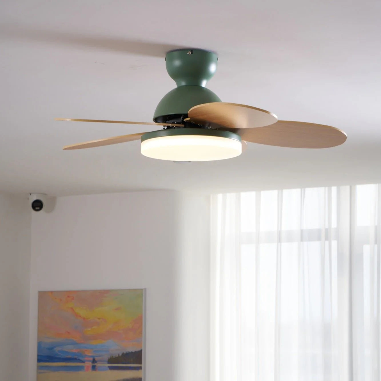 Petalo Ceiling Fan Light - Yiarolight