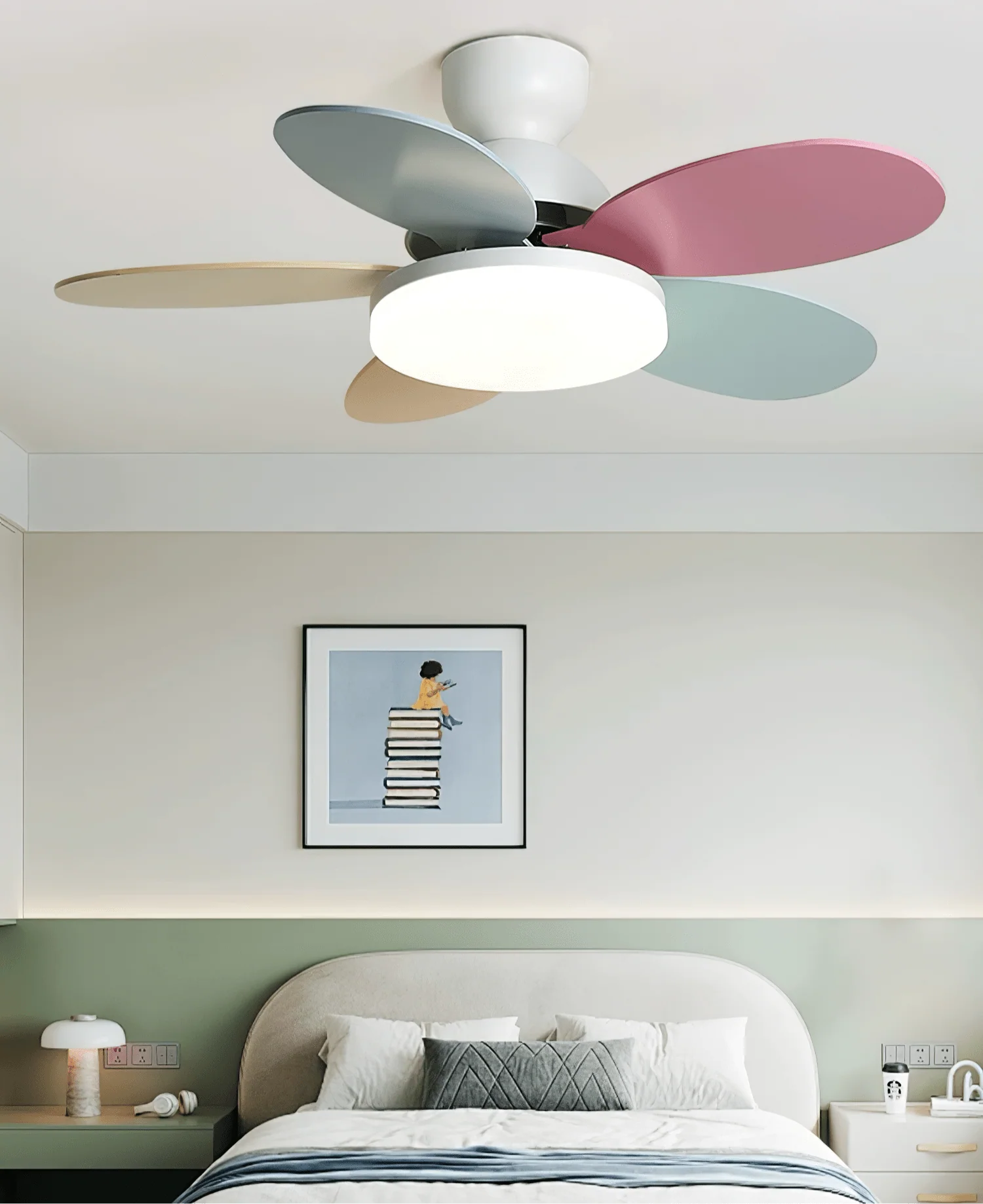 Petalo Ceiling Fan Light - Yiarolight