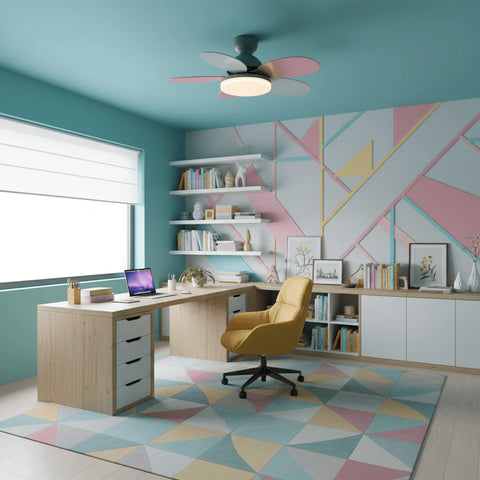 Petalo Ceiling Fan Light - Yiarolight