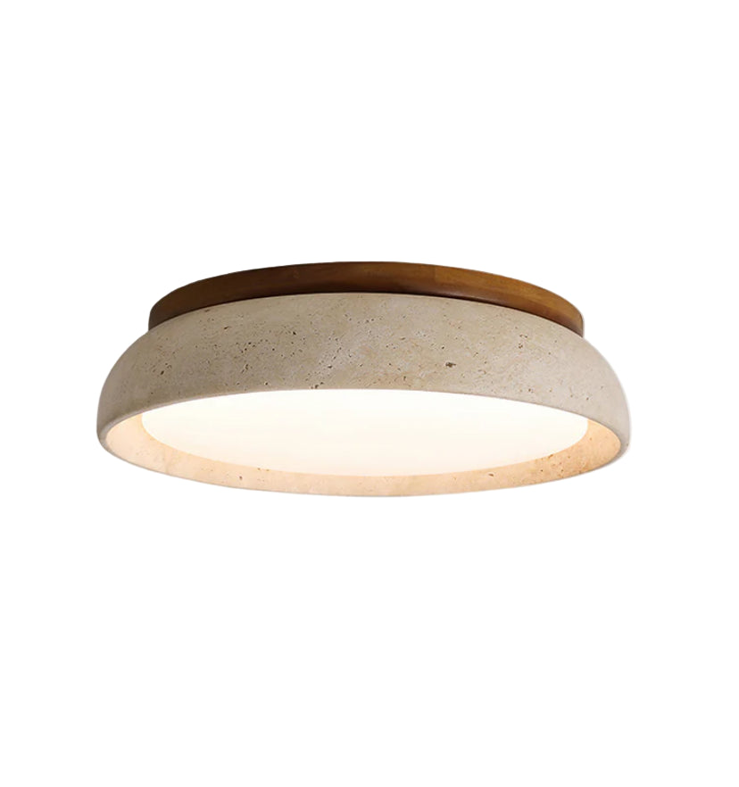 Piedra Travertine Ceiling Light - Yiarolight