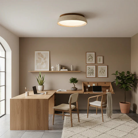 Piedra Travertine Ceiling Light - Yiarolight