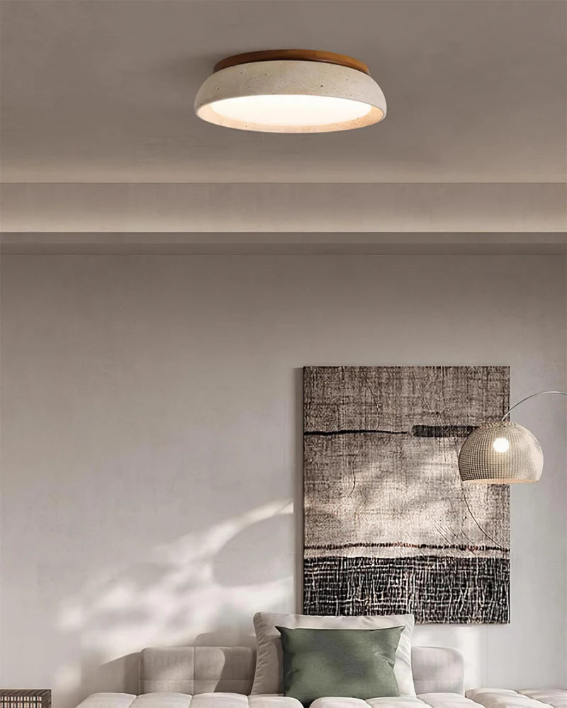 Piedra Travertine Ceiling Light - Yiarolight