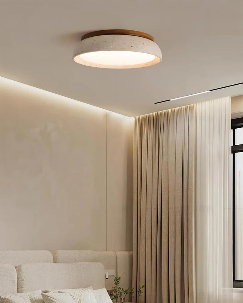 Piedra Travertine Ceiling Light - Yiarolight