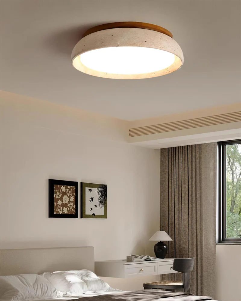 Piedra Travertine Ceiling Light - Yiarolight