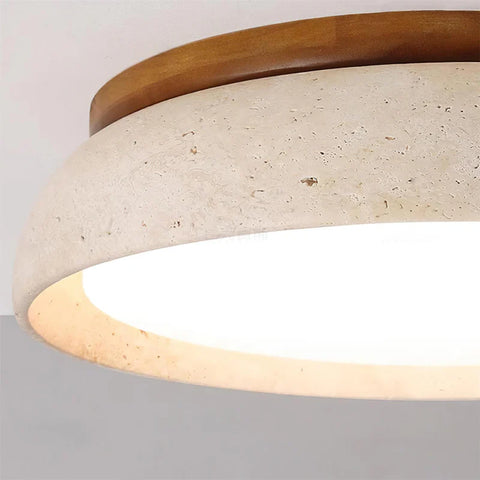 Piedra Travertine Ceiling Light - Yiarolight