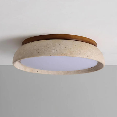 Piedra Travertine Ceiling Light - Yiarolight
