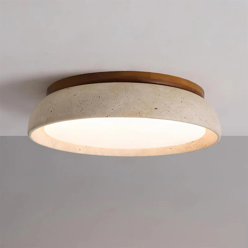 Piedra Travertine Ceiling Light - Yiarolight