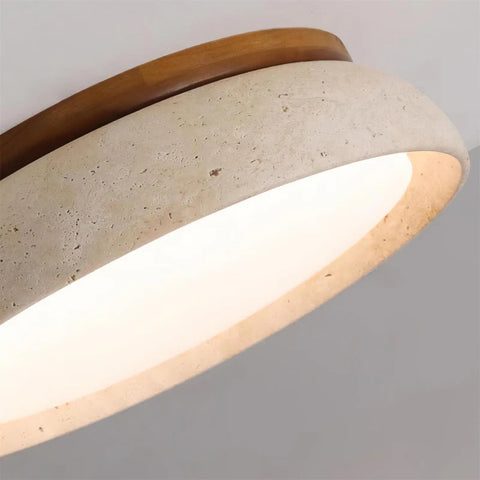 Piedra Travertine Ceiling Light - Yiarolight