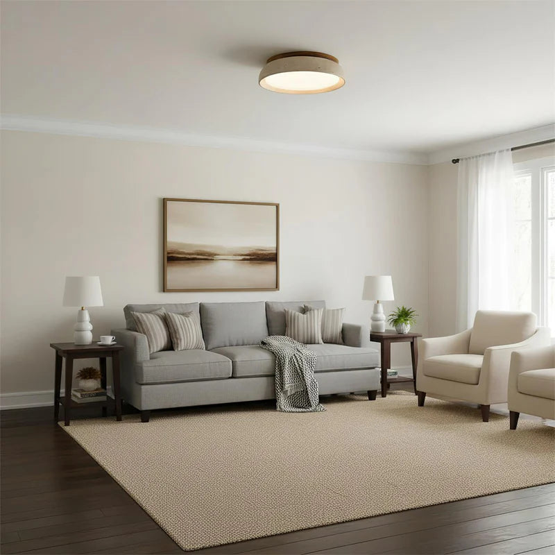 Piedra Travertine Ceiling Light - Yiarolight