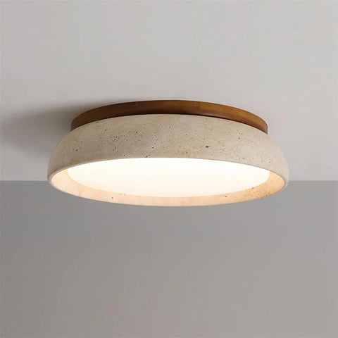 Piedra Travertine Ceiling Light - Yiarolight