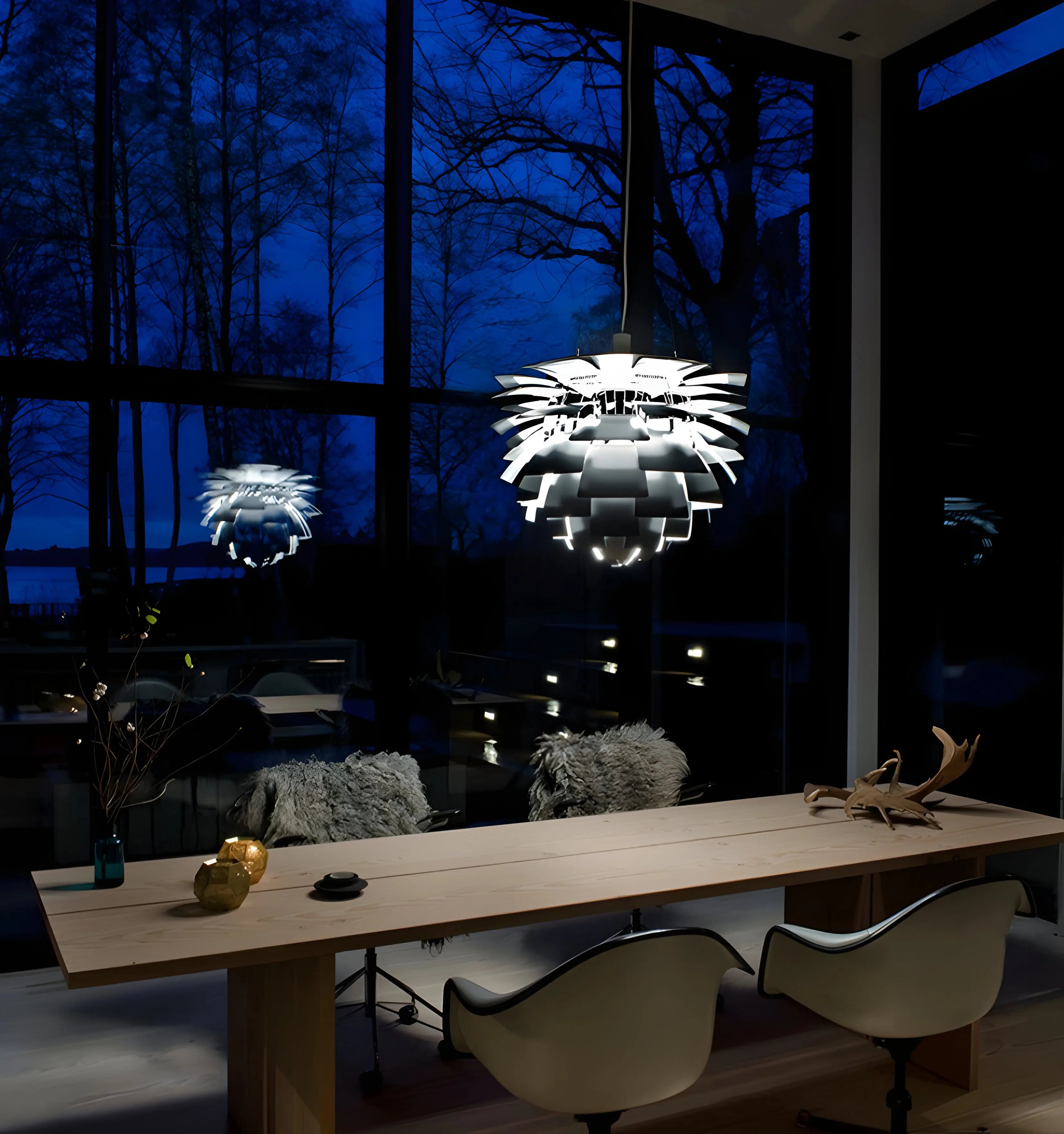 Pine Cone Chandelier