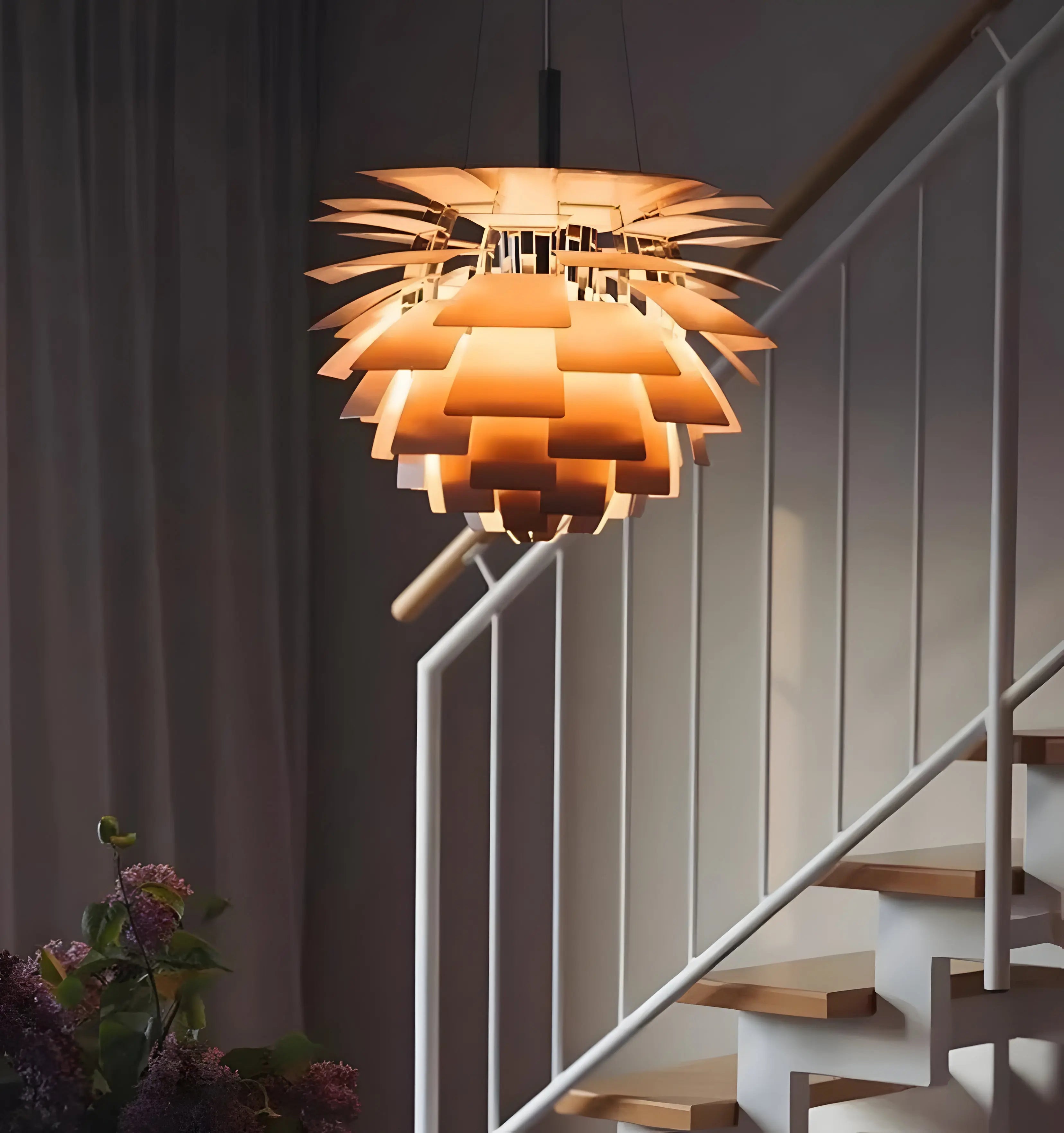 Pine Cone Chandelier